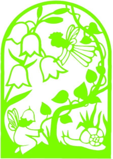 Wycinanka z papieru W-46