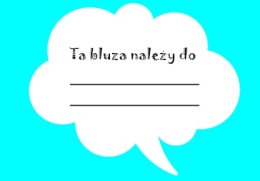 Chmurka do znakowania odzieży