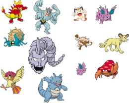 Naprasowywanka z Pokemonami 3