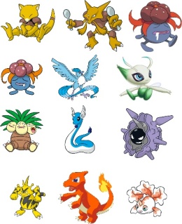 Naprasowywanka z Pokemonami