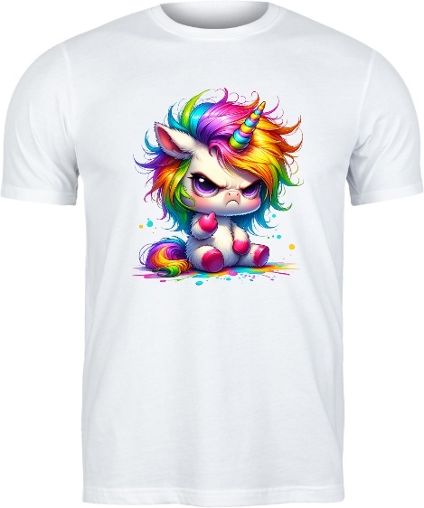 BLUZA "TĘCZOWY JEDNOROŻEC" - MAGIA I CHARAKTER W JEDNYM!