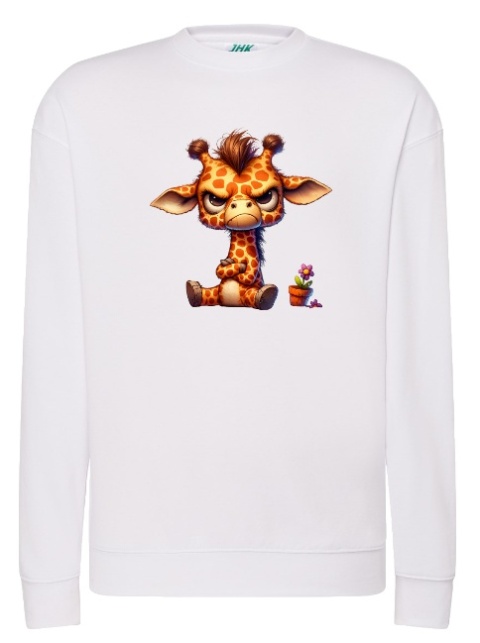 BLUZA "ZRZĘDLIWA ŻYRAFA" - WYRAŹ SWÓJ CHARAKTER Z HUMOREM!