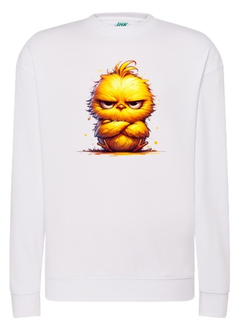BLUZA "ZRZĘDLIWY KURCZAK" - TWÓJ CODZIENNY KOMPAN Z CHARAKTEREM!