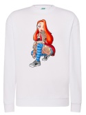 Bluza "Jessica Rabbit Gangsta" - Nie Jestem Zła, Jestem Tylko Tak Wytatuowana!