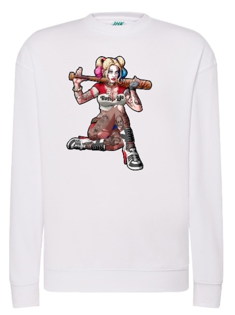Bluza "Harley Quinn Wytatuowana" - Terapia? Wolę Tatuaże!