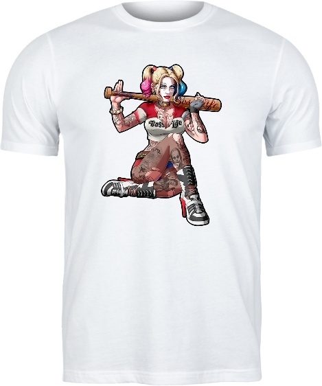 Bluza "Harley Quinn Wytatuowana" - Terapia? Wolę Tatuaże!