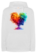 Bluza "Tęczowe Serce" - Wybuchowa Dawka Koloru!