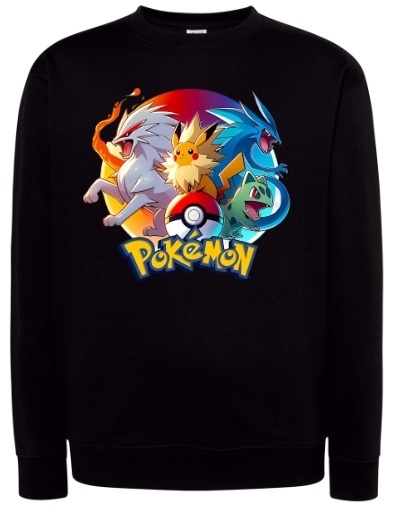 Bluza "Eevee Evolution Squad" - Wszystkie Eeveelutions w Jednym!