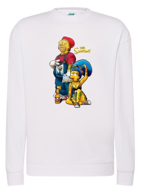 Bluza "Simpsonowie Gangsta" - Springfield na Ulicach!