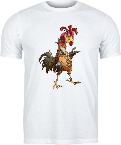 Bluza "Wytatuowany Kogut" - Farmowy Rebel!