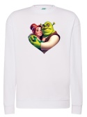 Bluza "Shrek & Fiona Forever" - Walentynkowa Bajka z Bagien!