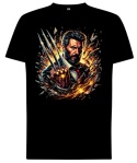 Bluza "Wolverine Elegancja i Bestia" - Logan w Garniturze z Szponami!