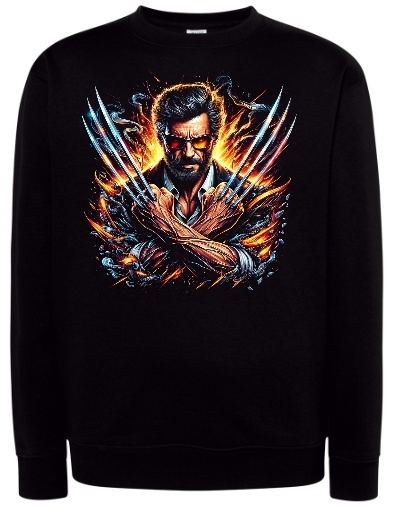Bluza "Wolverine Unleashed" - Bestia Wyzwolona w Pełnej Furii!