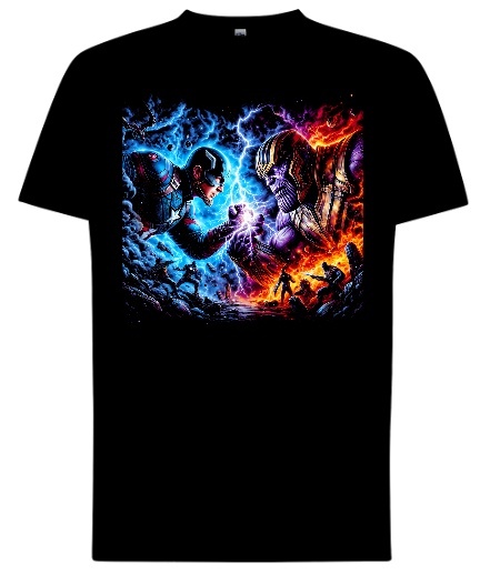 Bluza "Thanos vs Avengers - Wojna o Nieskończoność" - Szalony Tytan Kontra Bohaterowie Ziemi!