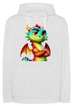 😎 Bluza z Pewnym Sobą Smokiem: Mistrzem Stylu! 🐉