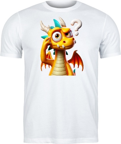 🤔 Bluza z Zagadkowym Smokiem: Mistrzem Pytania! 🐉