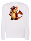 🔥 Bluza z Zadziornym Smokiem: Mistrzem Pewności! 🐉