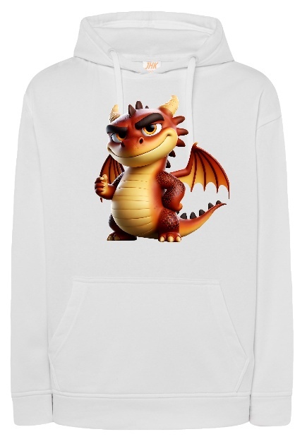 🔥 Bluza z Zadziornym Smokiem: Mistrzem Pewności! 🐉