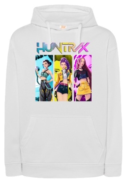 🌟 Bluza z Ekspresywnymi Bohaterkami HUNTRX: Styl i Muzyka w Jednym! 🎤