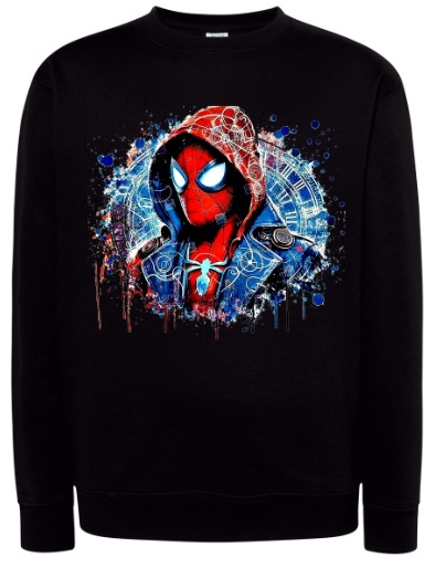Bluza "Spider-Man Graffiti Art" - Pajęczy Bohater w Stylu Street Art!