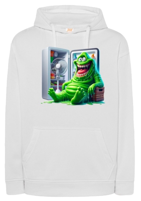 Bluza "Slimer Gamer" - Duch z Ghostbusters w Cyfrowym Świecie!