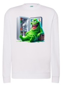 Bluza "Slimer Gamer" - Duch z Ghostbusters w Cyfrowym Świecie!