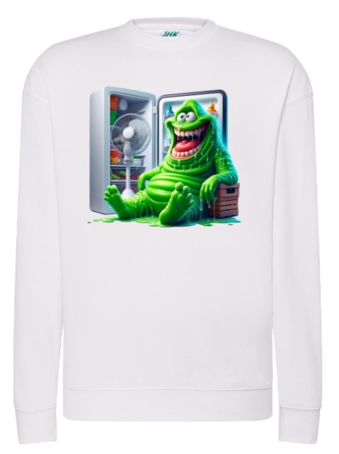 Bluza "Slimer Gamer" - Duch z Ghostbusters w Cyfrowym Świecie!