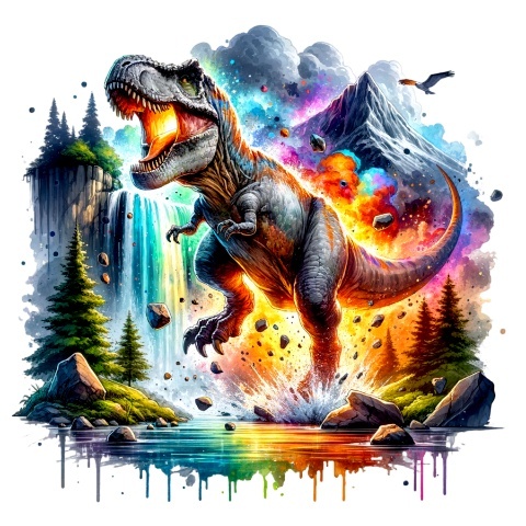 Koszulka z T-REX