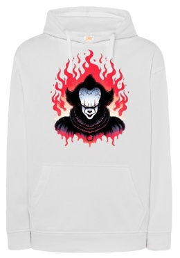 Bluza Kangur PENNYWISE: Płomienny Koszmar z Derry!