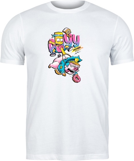 Bluza "Chase & Donut – Bart i Chief Wiggum"