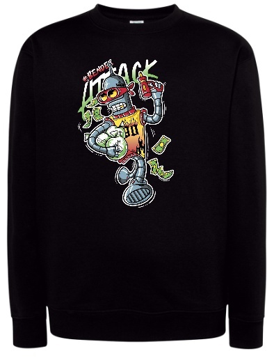 Bluza "Robot Rock – Futuristic Groove"