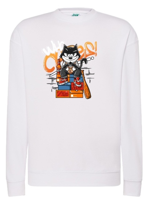 Bluza "Who Cares – Street Cat Attitude"
