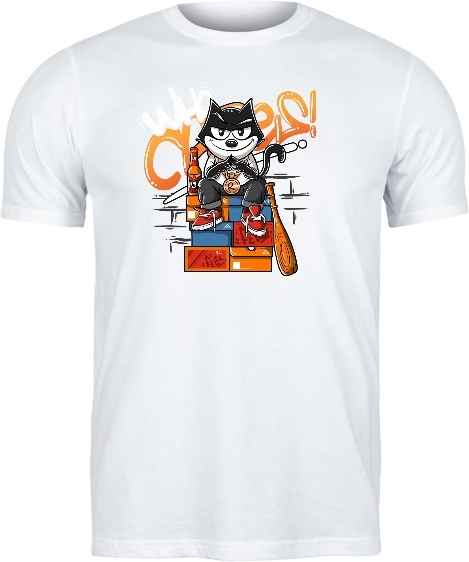 Bluza "Who Cares – Street Cat Attitude"