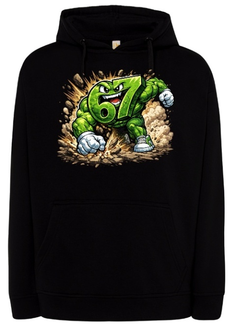 Bluza z Energetyczną Grafiką 67!