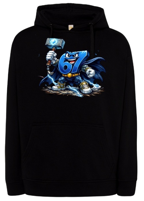 Bluza SixSeven z Superbohaterem 67 w Akcji!