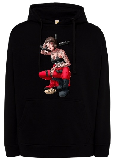 Bluza "Rebel Warrior – Edge and Attitude"