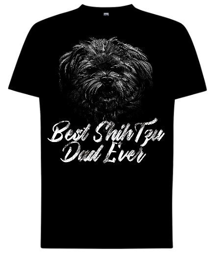 Bluza z Kapturem "Najlepszy Tata Shih Tzu"