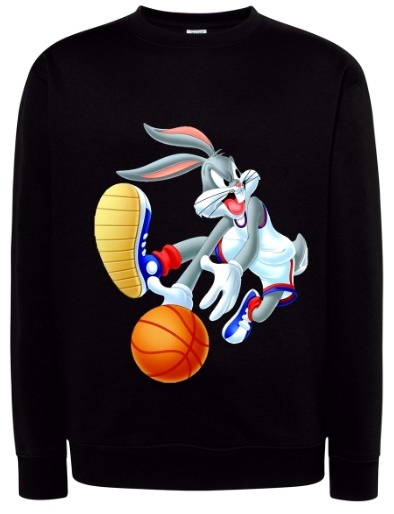 Bluza z Kapturem "Bugs Bunny na Boisku"