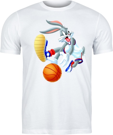 Bluza z Kapturem "Bugs Bunny na Boisku"