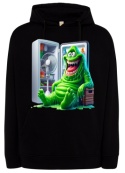 Bluza z Kapturem "Slimer w Lodówce"