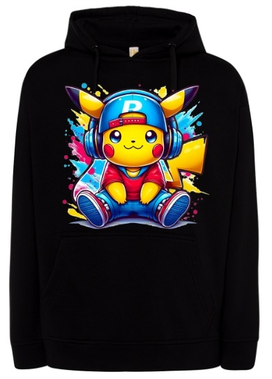 Bluzy z Kapturem „Pikachu Street Style”
