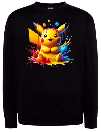 Bluzy z Kapturem „Pikachu Splash Art”