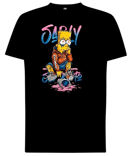 Bluzy z Kapturem "Skate'owy Bart – Mistrz Ulicy"