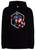 Bluzy z Kapturem „Kapitan Ameryka” — Klasyka Superbohatera!