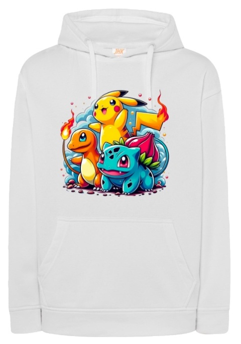 Bluzy z Kapturem „Starter Pokémon”