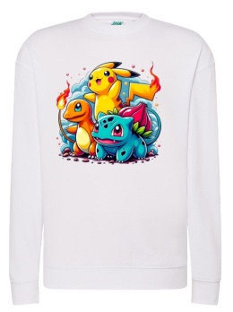 Bluzy z Kapturem „Starter Pokémon”