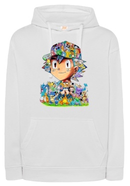 Bluzy z Kapturem „Ash i Pokémony”