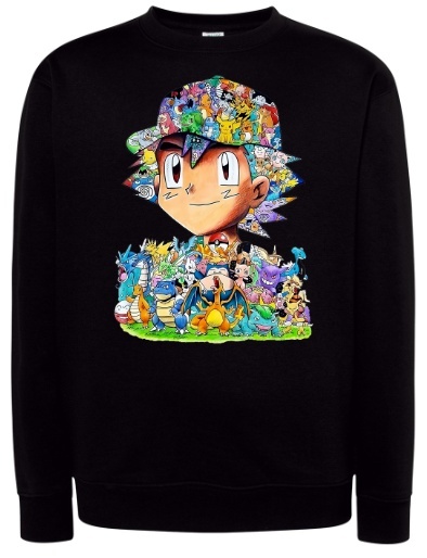 Bluzy z Kapturem „Ash i Pokémony”