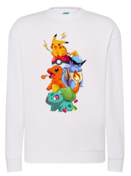 Bluzy z Kapturem „Pokémon Stack”