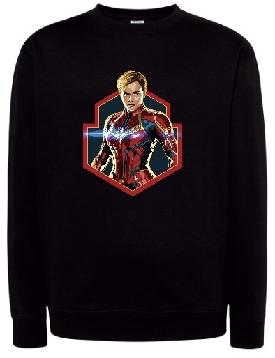 Bluzy z Kapturem „Kapitan Marvel” — Siła i Styl na Każdy Dzień!